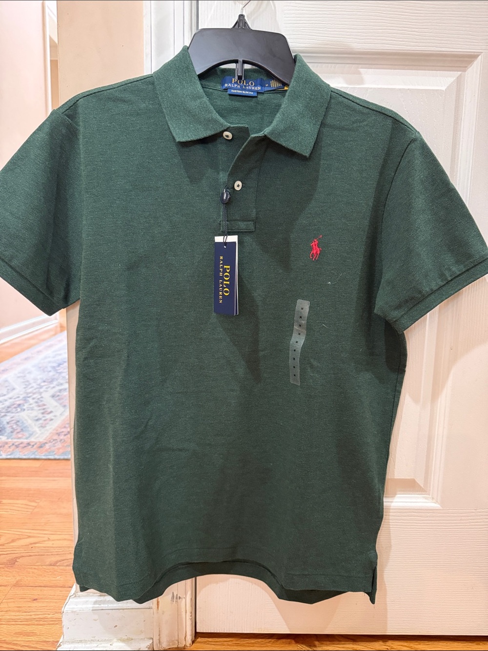 Polo by Ralph Lauren Forest Green Polo with Red Pony